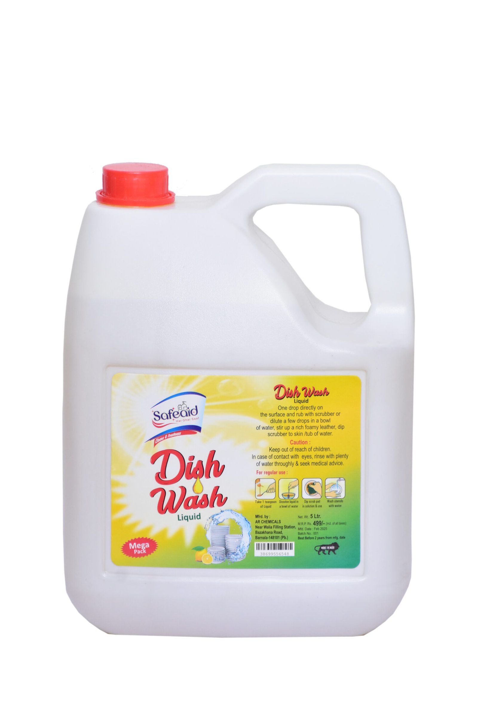 DSC_0204 Dishwash 5 Ltr (Round Bottle) - Image 1